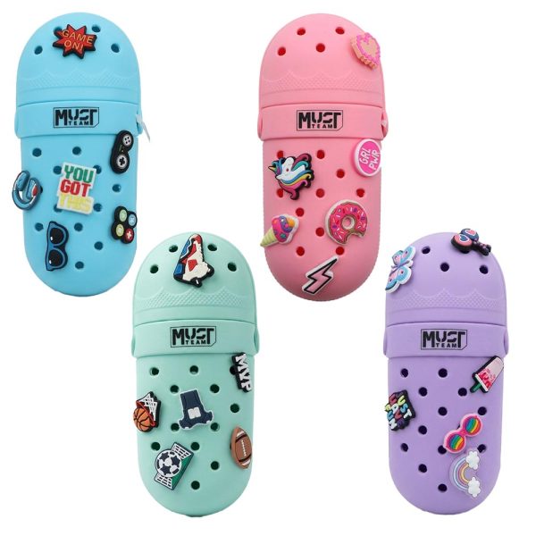 ΣΧΟΛΙΚΗ ΚΑΣΕΤΙΝΑ ΣΙΛΙΚΟΝΗΣ ΟΡΘΙΑ CROCS 587238 (4 ΣΧΕΔΙΑ) MUST