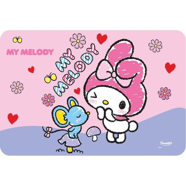 ΣΟΥΠΛΑ ΠΛΑΣΤΙΚΟ MY MELODY SANRIO 43X29ΕΚ. ΔΙΑΚΑΚΗΣ