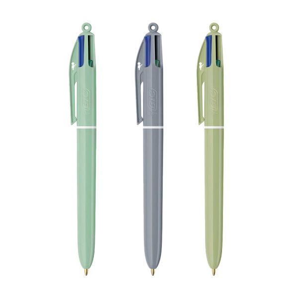 ΣΤΥΛΟ 4 COLOURS MINERAL TONES 1.0mm ΓΗΙΝΕΣ ΑΠΟΧΡΩΣΕΙΣ 4 ΧΡΩΜΑΤΑ BIC