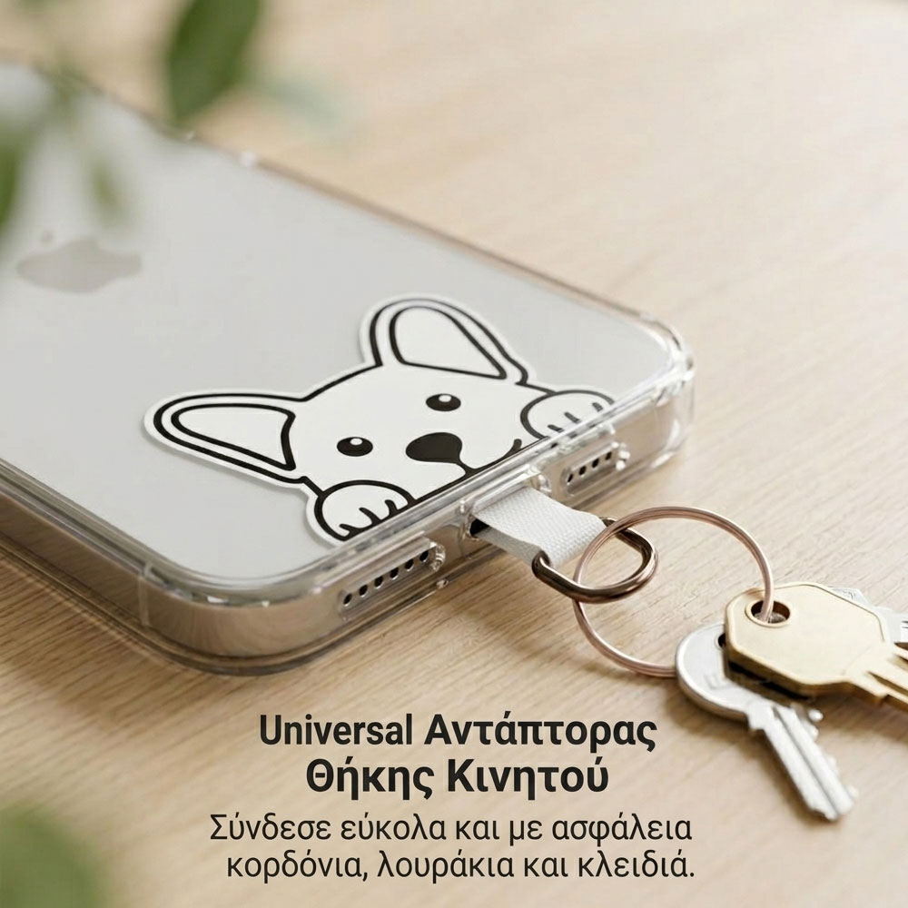 Universal Αντάπτορες Θήκης με Σχέδια: Δώσε Παιχνιδιάρικη Προσωπικότητα στο Κορδόνι του Κινητού Σου!