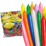 ΜΠΑΛΟΝΙΑ MODELLING 50ΤΕΜ & ΜΙΝΙ ΤΡΟΜΠΑ TOYMARKT