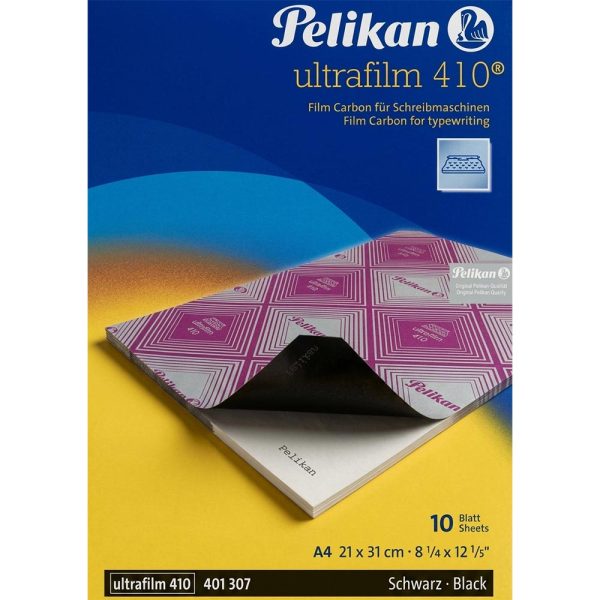 ΚΑΡΜΠΟΝ ΜΗΧΑΝΗΣ ULTRAFILM 410 A4 ΜΑΥΡΟ ΤΕΜ 100 PELIKAN
