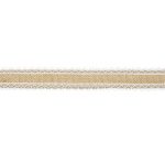 ΚΟΡΔΕΛΑ ΛΙΝΑΤΣΑ ΜΕ ΛΕΥΚΗ ΔΑΝΤΕΛΑ 4CM X 5M (TJ3-4) PARTYDECO