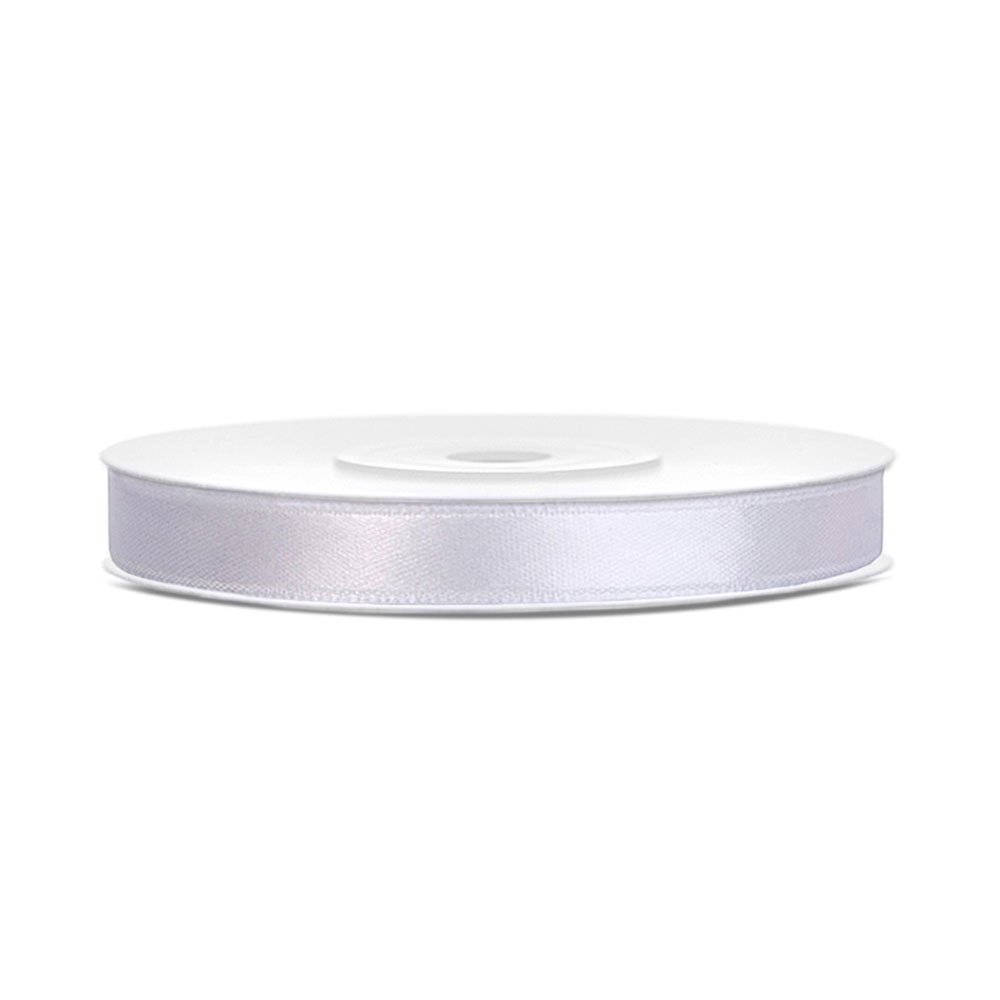 kordela-saten-lefki-white-6mm-x-25m-ts6-008-partydeco ΚΟΡΔΕΛΑ ΣΑΤΕΝ ΛΕΥΚΗ WHITE 6MM X 25M (TS6-008) PARTYDECO