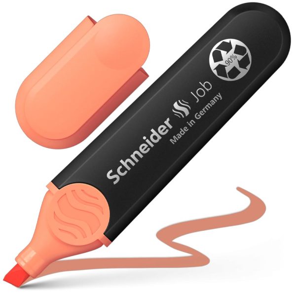 ΜΑΡΚΑΔΟΡΟΣ ΥΠΟΓΡΑΜΜΙΣΗΣ JOB PASTEL ΠΟΡΤΟΚΑΛΙ 1+5mm SCHNEIDER