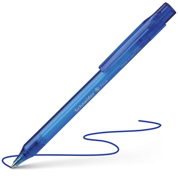 ΣΤΥΛΟ ΔΙΑΡΚΕΙΑΣ GEL ΚΟΥΜΠΙ FAVE F ΜΠΛΕ BLUE SCHNEIDER