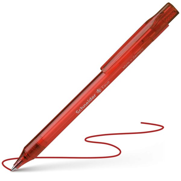 ΣΤΥΛΟ ΔΙΑΡΚΕΙΑΣ GEL ΚΟΥΜΠΙ FAVE F ΚΟΚΚΙΝΟ RED SCHNEIDER