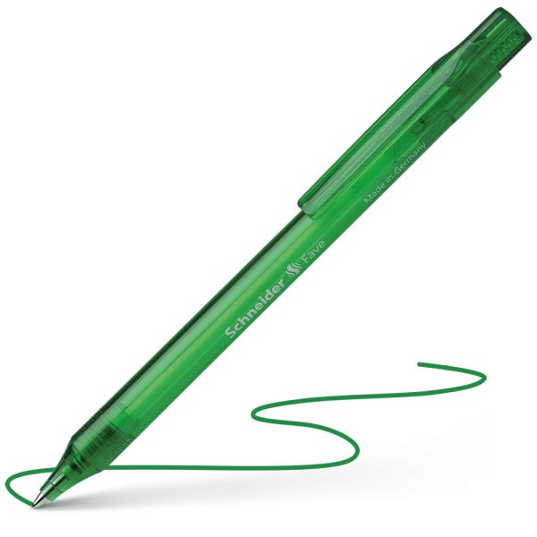 ΣΤΥΛΟ ΔΙΑΡΚΕΙΑΣ GEL ΚΟΥΜΠΙ FAVE F ΠΡΑΣΙΝΟ GREEN SCHNEIDER