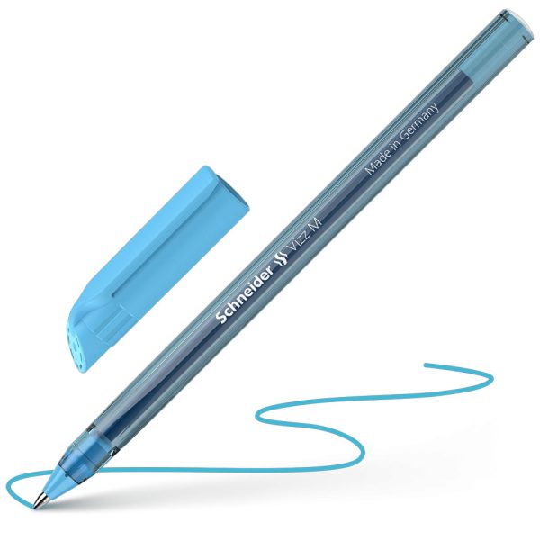 ΣΤΥΛΟ ΔΙΑΡΚΕΙΑΣ ΜΕ ΚΑΠΑΚΙ VIZZ M LIGHT BLUE ΑΝΟΙΧΤΟ ΜΠΛΕ ΣΙΕΛ SCHNEIDER
