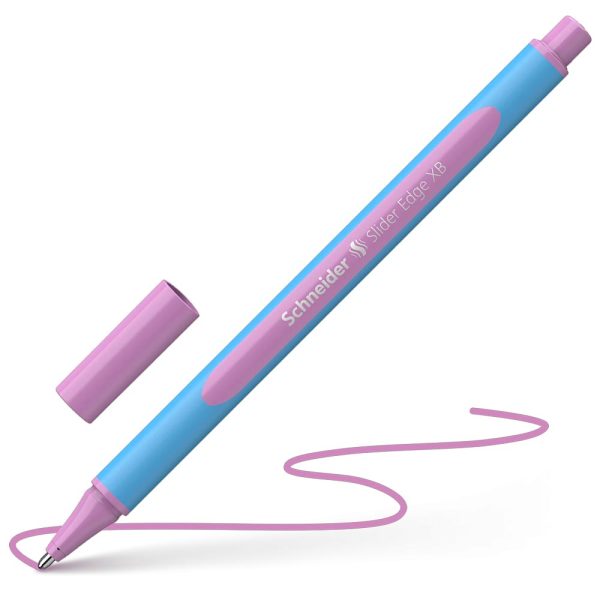 ΣΤΥΛΟ ΔΙΑΡΚΕΙΑΣ SLIDER EDGE PASTEL VISCOGLIDE XB ΛΙΛΑ ΠΑΣΤΕΛ LILAC SCHNEIDER