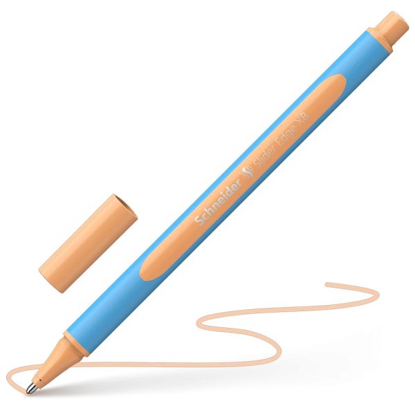 ΣΤΥΛΟ ΔΙΑΡΚΕΙΑΣ SLIDER EDGE PASTEL VISCOGLIDE XB ΡΟΔΑΚΙΝΟ ΠΑΣΤΕΛ PEACH SCHNEIDER