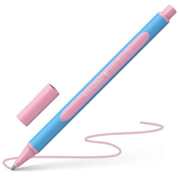 ΣΤΥΛΟ ΔΙΑΡΚΕΙΑΣ SLIDER EDGE PASTEL VISCOGLIDE XB ΡΟΖ ΠΑΣΤΕΛ ROSE SCHNEIDER