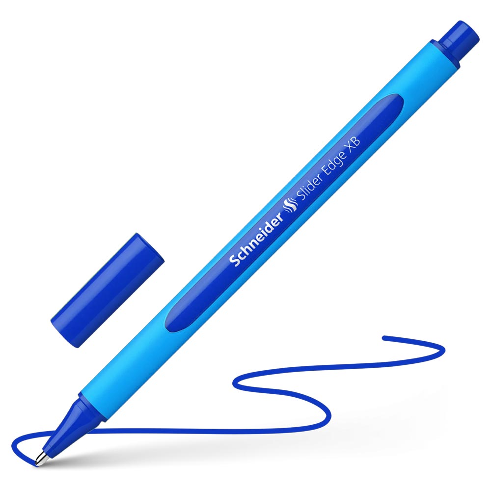stylo-diarkeias-slider-edge-viscoglide-xb-ble-schneider ΣΤΥΛΟ ΔΙΑΡΚΕΙΑΣ SLIDER EDGE VISCOGLIDE XB ΜΠΛΕ SCHNEIDER