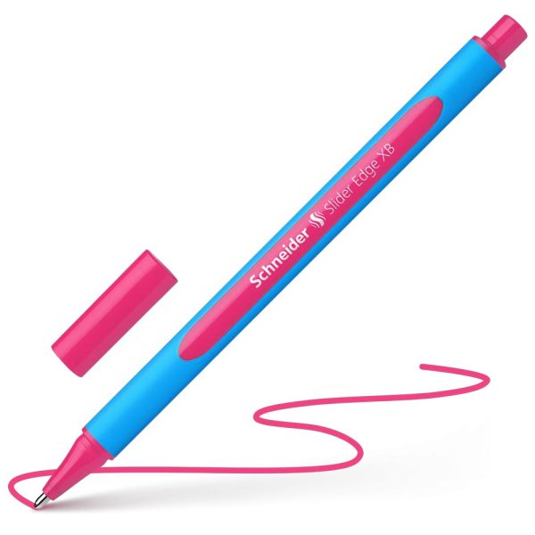 ΣΤΥΛΟ ΔΙΑΡΚΕΙΑΣ SLIDER EDGE VISCOGLIDE XB ΦΟΥΞΙΑ PINK SCHNEIDER