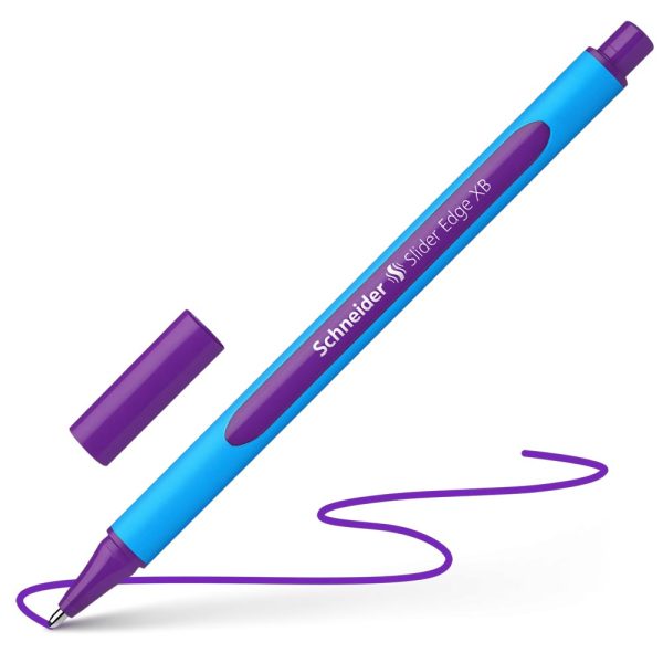 ΣΤΥΛΟ ΔΙΑΡΚΕΙΑΣ SLIDER EDGE VISCOGLIDE XB ΜΩΒ VIOLET SCHNEIDER