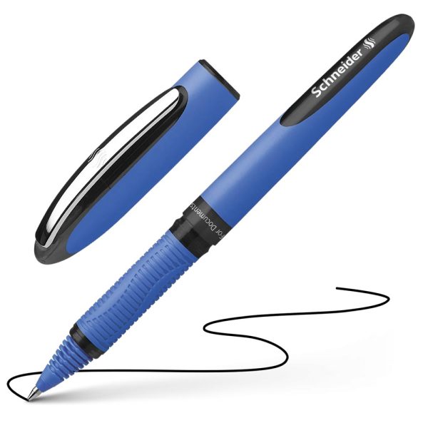 ΣΤΥΛΟ ROLLERBALL ΜΕ ΚΑΠΑΚΙ ONE HYBRID C 05 0.5 MM ΜΑΥΡΟ BLACK SCHNEIDER