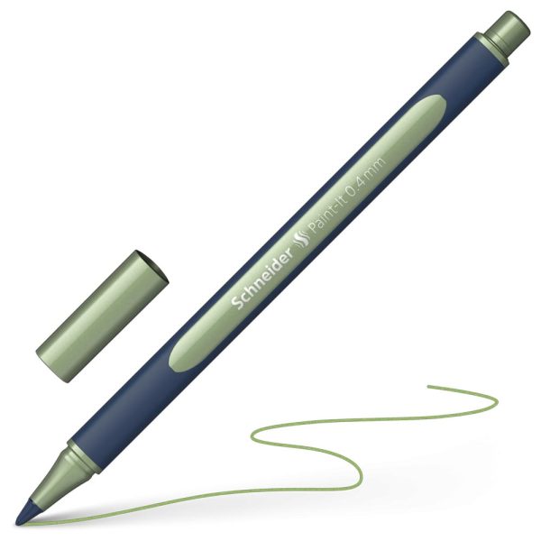 ΣΤΥΛΟ ROLLERBALL ΜΕ ΚΑΠΑΚΙ PAINT-IT 050 METALLIC 0.4 MM VINTAGE GREEN ΠΡΑΣΙΝΟ SCHNEIDER