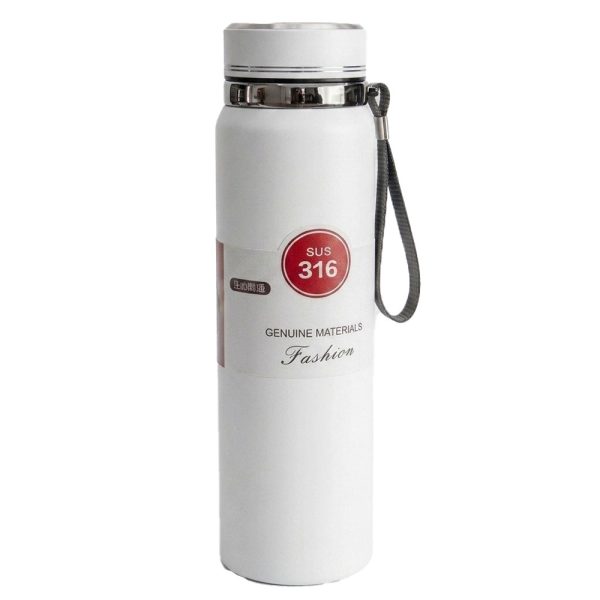 ΘΕΡΜΟΣ ΑΝΟΞΕΙΔΩΤΟΣ 1000ML ΜΕ ΛΟΥΡΑΚΙ – ΛΕΥΚΟ HOMIE