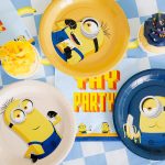 ΧΑΡΤΙΝΑ ΠΙΑΤΑ MINIONS MIX 18cm (6 ΤΕΜ) PARTYDECO