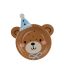ΧΑΡΤΙΝΑ ΠΙΑΤΑ ΣΧΗΜΑ ΑΡΚΟΥΔΑΚΙ TEDDY BEAR MIX 21x23cm (6 ΤΕΜ) PARTYDECO