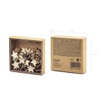 ΔΙΑΚΟΣΜΗΤΙΚΟ ΞΥΛΙΝΟ ΚΟΝΦΕΤΙ ΑΣΤΕΡΑΚΙΑ 2x2cm 50 ΤΕΜΑΧΙΑ (KONS3-100) PARTYDECO