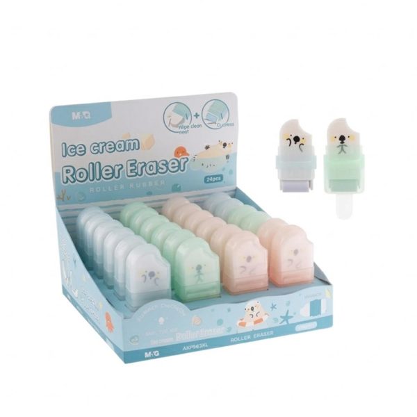 ΓΟΜΑ ΜΕ ΡΟΛΟ ΠΑΓΩΤΟ ICE CREAM ROLLER ERASER (AXP963KL) M&G