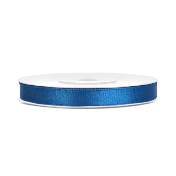 ΚΟΡΔΕΛΑ ΣΑΤΕΝ BLUE ΜΠΛΕ 6MM X 25M (TS6-001) PARTYDECO