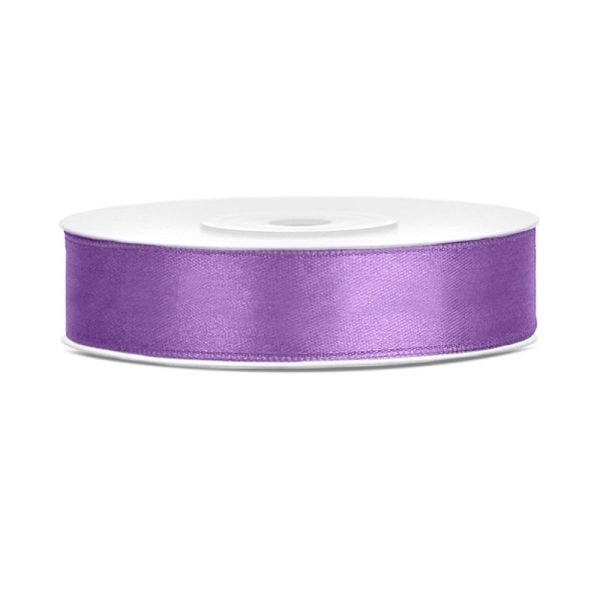 ΚΟΡΔΕΛΑ ΣΑΤΕΝ ΛΙΛΑ LAVENDER 12MM X 25M (TS12-002) PARTYDECO