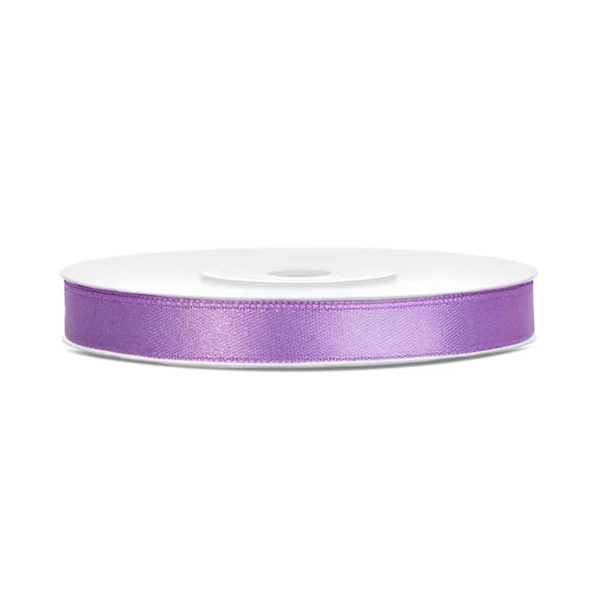 ΚΟΡΔΕΛΑ ΣΑΤΕΝ ΛΙΛΑ LAVENDER 6MM X 25M (TS6-002) PARTYDECO