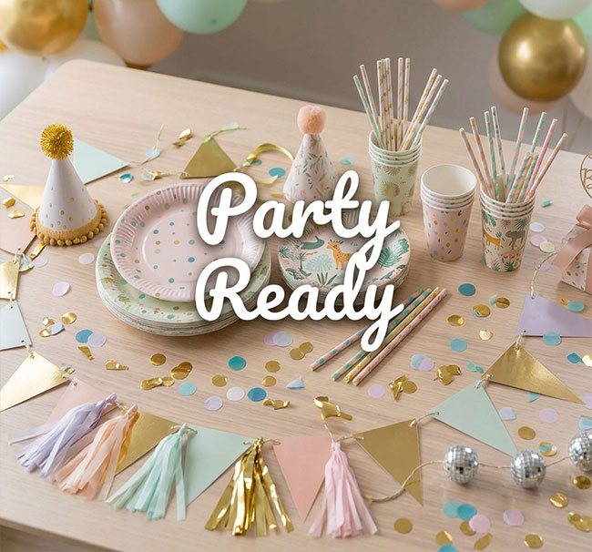PARTY READY - ΟΛΑ ΓΙΑ ΤΑ ΠΑΡΤΥ