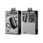 POWER BANK 10000mAh PD 22.5W WK WP-113 ΜΑΥΡΟ ΜΕ ΚΑΛΩΔΙΟ USB-C/LIGHTNING WEKOME