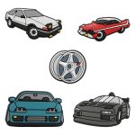 ΑΥΤΟΚΟΛΛΗΤΑ 3D STICKERS ΣΕΤ 5 ΤΕΜΑΧΙΩΝ ΣΧΕΔΙΑ ΑΝΑΓΛΥΦΑ FAST CARS TFO