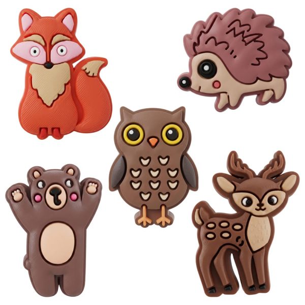 ΑΥΤΟΚΟΛΛΗΤΑ 3D STICKERS ΣΕΤ 5 ΤΕΜΑΧΙΩΝ ΣΧΕΔΙΑ ΑΝΑΓΛΥΦΑ FOREST TFO