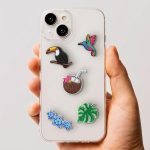ΑΥΤΟΚΟΛΛΗΤΑ 3D STICKERS ΣΕΤ 5 ΤΕΜΑΧΙΩΝ ΣΧΕΔΙΑ ΑΝΑΓΛΥΦΑ TROPICAL BIRDS TFO - Image 2