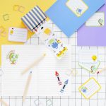 ΑΥΤΟΚΟΛΛΗΤΕΣ ΕΤΙΚΕΤΕΣ ΣΕΤ ΣΕ ΡΟΛΟ BACK TO SCHOOL 19ΤΜΧ NR3 PARTYDECO