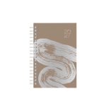 ΗΜΕΡΟΛΟΓΙΟ ΗΜΕΡΗΣΙΟ SPIRAL BRUSH ΣΚΛΗΡΟ ΕΞΩΦΥΛΛΟ SOFT TOUCH 12cm x 17cm 2027 LINARDATOS