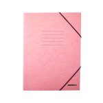 ΝΤΟΣΙΕ ΠΡΕΣΠΑΝ Α4 ΜΕ ΠΤΕΡΥΓΙΑ ΚΑΙ ΛΑΣΤΙΧΟ 25X35CM ΣΟΜΟΝ ΠΑΣΤΕΛ PREMIUM AnG PAPER