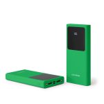 POWER BANK 10.000 MAH ΜΕ LED DISPLAY & LED LIGHT - GREEN CPB10-04 COLORUM - Image 2