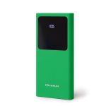 POWER BANK 10.000 MAH ΜΕ LED DISPLAY & LED LIGHT - GREEN CPB10-04 COLORUM