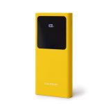 POWER BANK 10.000 MAH ΜΕ LED DISPLAY & LED LIGHT - YELLOW CPB10-05 COLORUM