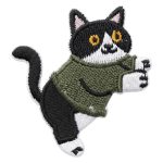 ΣΕΤ ΥΦΑΣΜΑΤΙΝΑ ΚΕΝΤΗΤΑ ΜΟΤΙΒΑ PATCHES CAT 2 3 ΤΕΜΑΧΙΑ TFO - Image 2