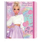 ΣΕΤ ΖΩΓΡΑΦΙΚΗΣ ΜΟΔΑΣ GLAMMY GLOSS STICKER CRAFT BOOK 20 ΣΕΛΙΔΩΝ ΜΕ 2 ΦΥΛΛΑ ΑΥΤΟΚΟΛΛΗΤΑ ΚΑΙ 2 ΣΤΕΝΣΙΛ 26x20.5cm DIAKAKIS
