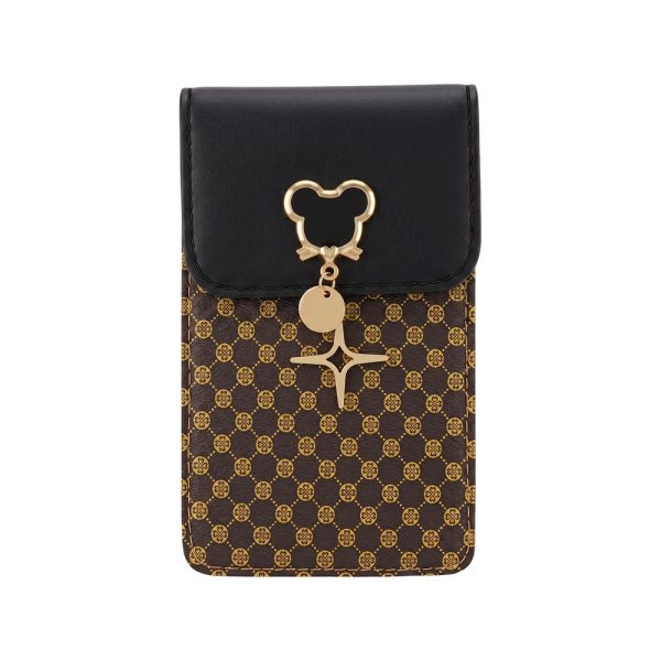 ΤΣΑΝΤΑΚΙ ΘΗΚΗ ΚΙΝΗΤΟΥ PHONE BAG MOUSE BLACK ΜΑΥΡΟ 19X12X2CM TFO