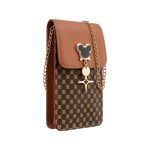 ΤΣΑΝΤΑΚΙ ΘΗΚΗ ΚΙΝΗΤΟΥ PHONE BAG MOUSE BROWN ΚΑΦΕ 19X12X2CM TFO