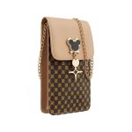 ΤΣΑΝΤΑΚΙ ΘΗΚΗ ΚΙΝΗΤΟΥ PHONE BAG MOUSE CARAMEL 19X12X2CM TFO