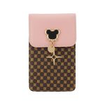 ΤΣΑΝΤΑΚΙ ΘΗΚΗ ΚΙΝΗΤΟΥ PHONE BAG MOUSE PINK ΡΟΖ 19X12X2CM TFO