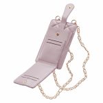 ΤΣΑΝΤΑΚΙ ΘΗΚΗ ΚΙΝΗΤΟΥ QUILTED PHONE BAG PURPLE ΜΩΒ 19X10.5X2CM TFO