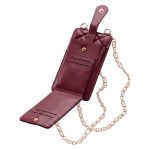 ΤΣΑΝΤΑΚΙ ΘΗΚΗ ΚΙΝΗΤΟΥ QUILTED PHONE BAG RED ΜΠΟΡΝΤΩ 19X10.5X2CM TFO