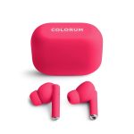 WIRELESS EARPHONES - BLUETOOTH TWS ΜΕ EMBEDDED MIC & CHARGING CASE - MAGENTA CTWS-02 COLORUM