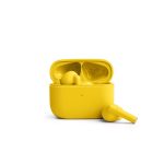 WIRELESS EARPHONES - BLUETOOTH TWS ΜΕ EMBEDDED MIC & CHARGING CASE - YELLOW CTWS-05 COLORUM